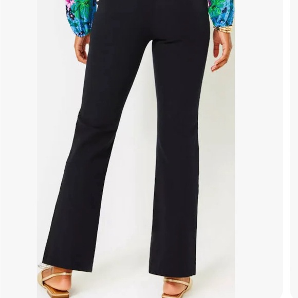 NWT/NIP Lilly Pulitzer Kidman BI-Stretch pant in Noir Size 8 Black Style# 014473 - Picture 8 of 15
